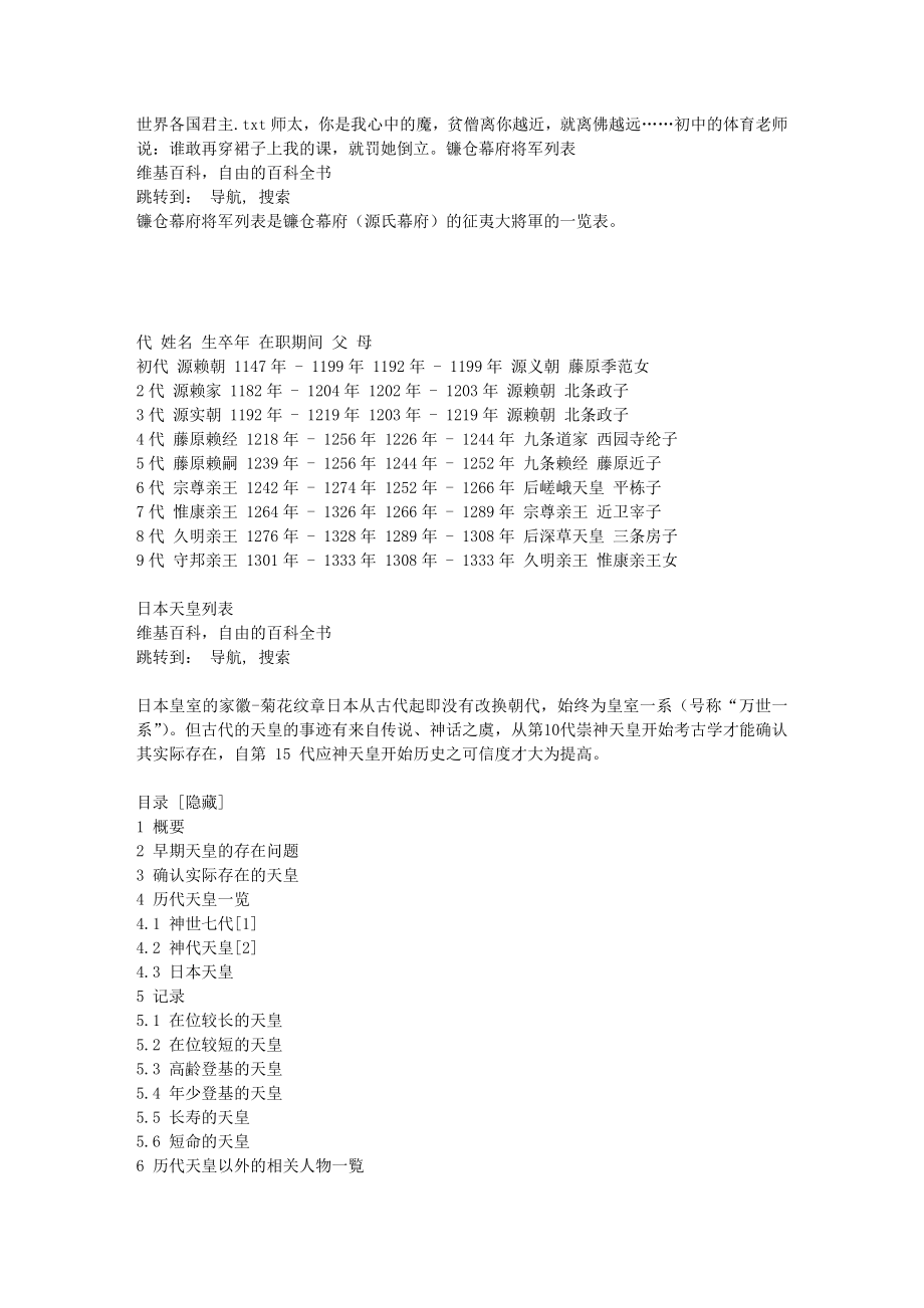 世界各国君主.doc_第1页