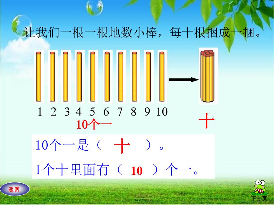 人教版一年级数学下《100以内数的认识——数数_数的组成》课件_第4页