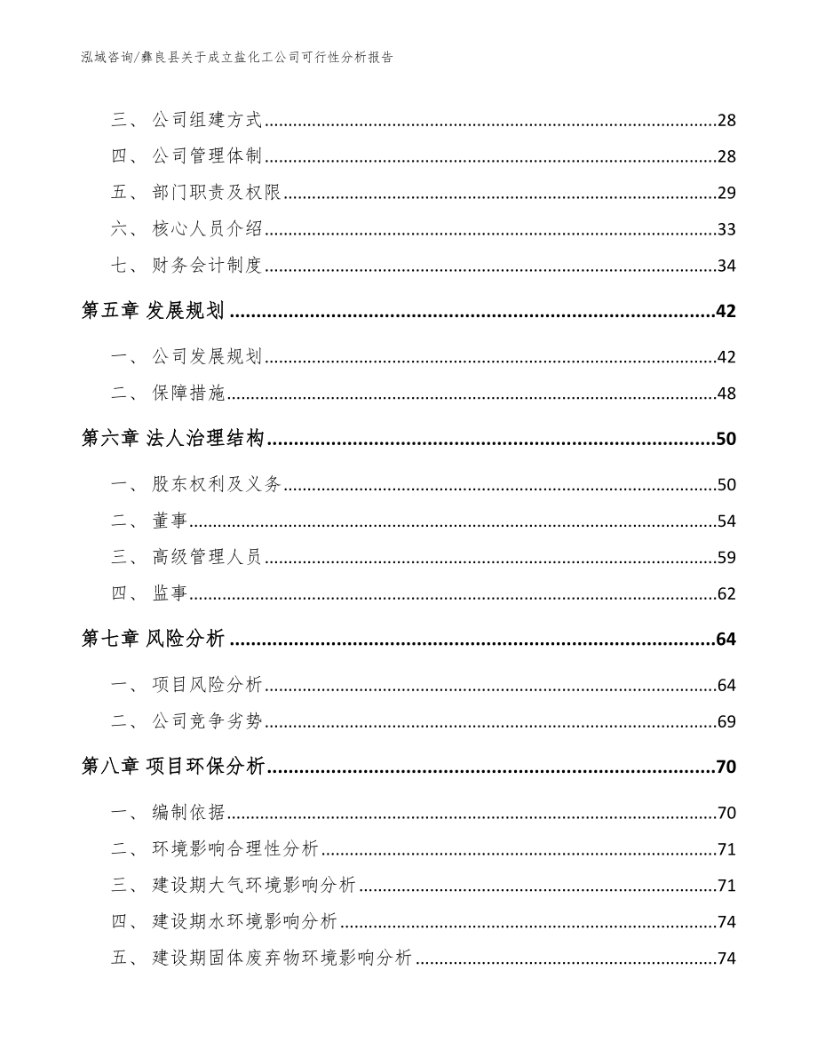 彝良县关于成立盐化工公司可行性分析报告_第3页