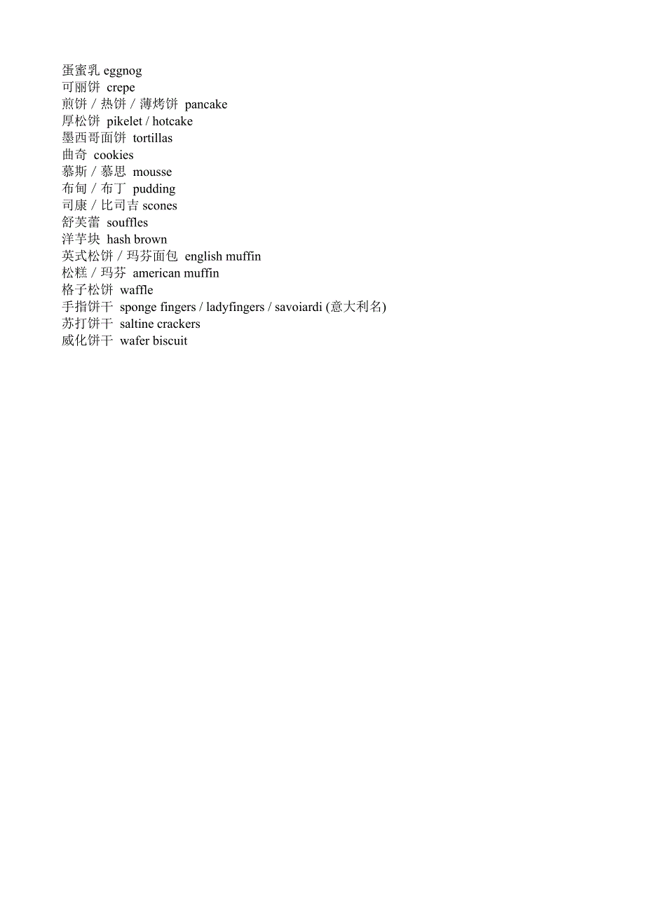 面食制作原料相关英文.doc_第4页