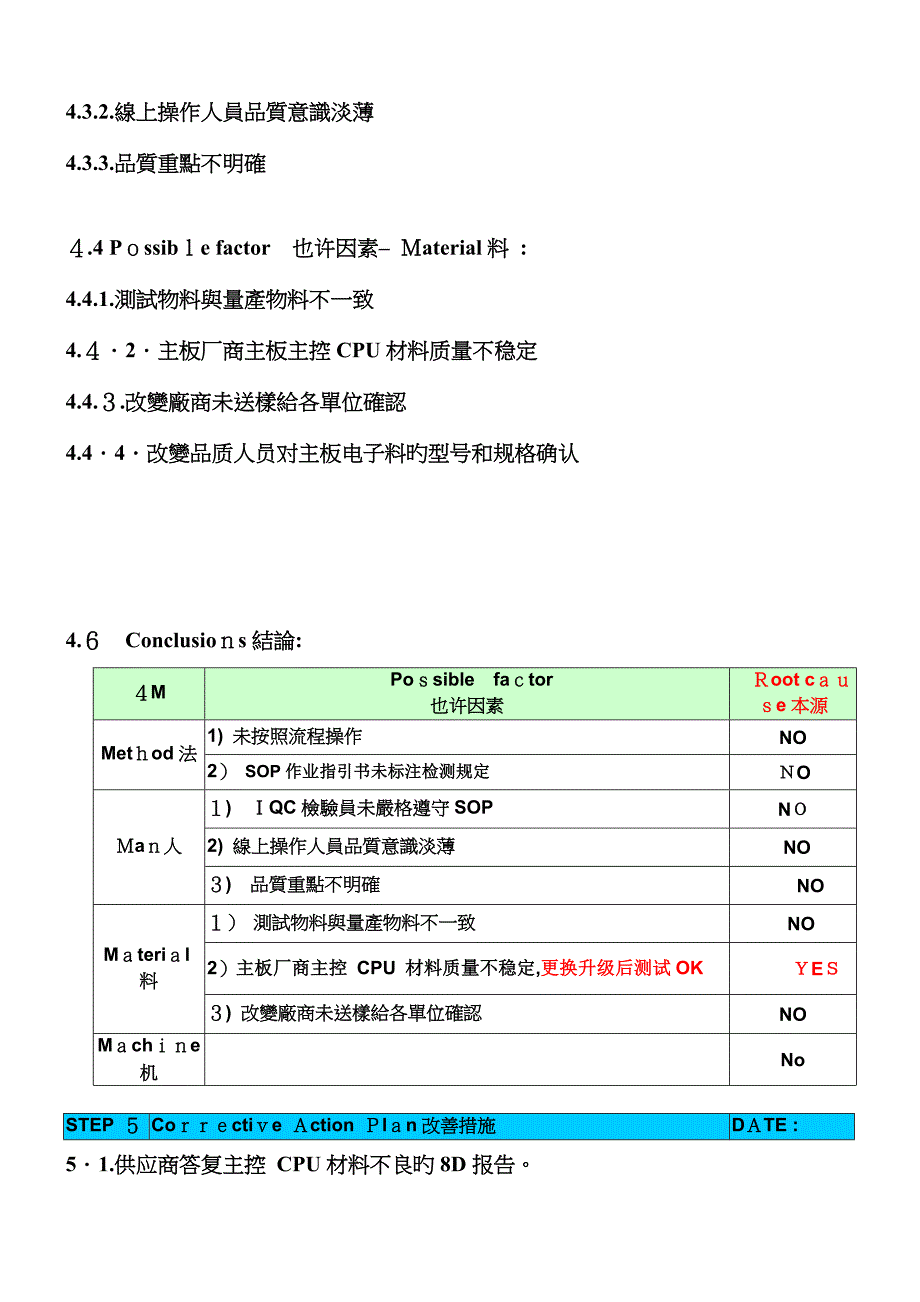 客诉8D报告模板_第3页