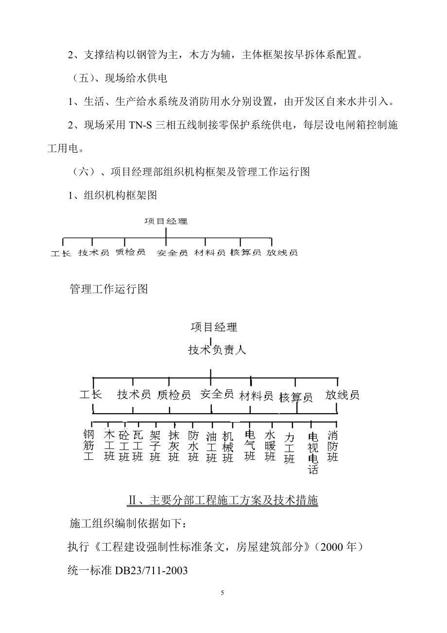 新《施工组织方案范文》双城广场工程施工组织设计方案_第5页