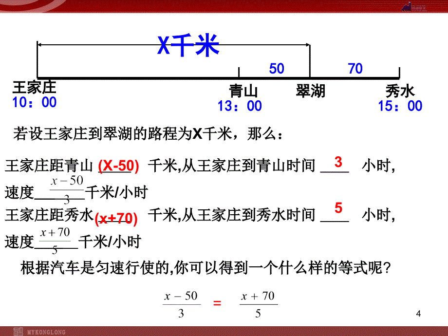 人教版七年级上册3.1从算式到方程_第4页