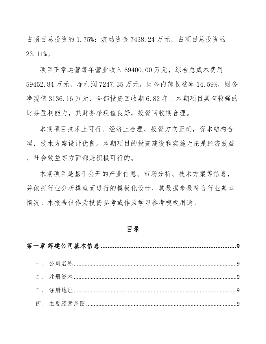 安徽关于成立微特电机公司可行性研究报告_第3页