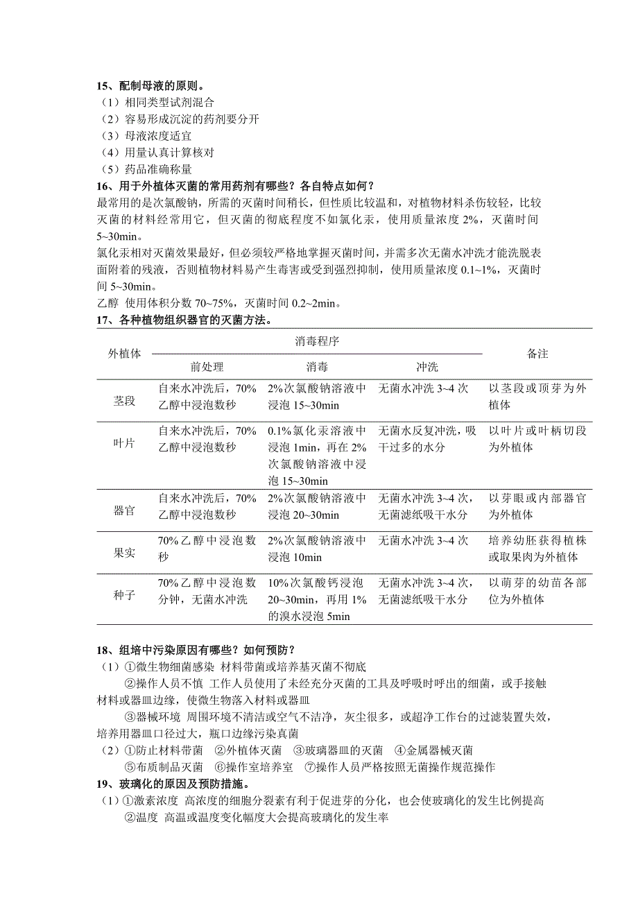 植物组织培养技术考试要点_第4页