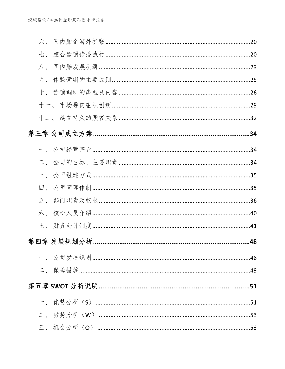 本溪轮胎研发项目申请报告（参考范文）_第3页