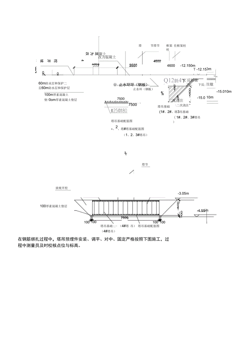 塔吊基础施工技术交底完整_第3页