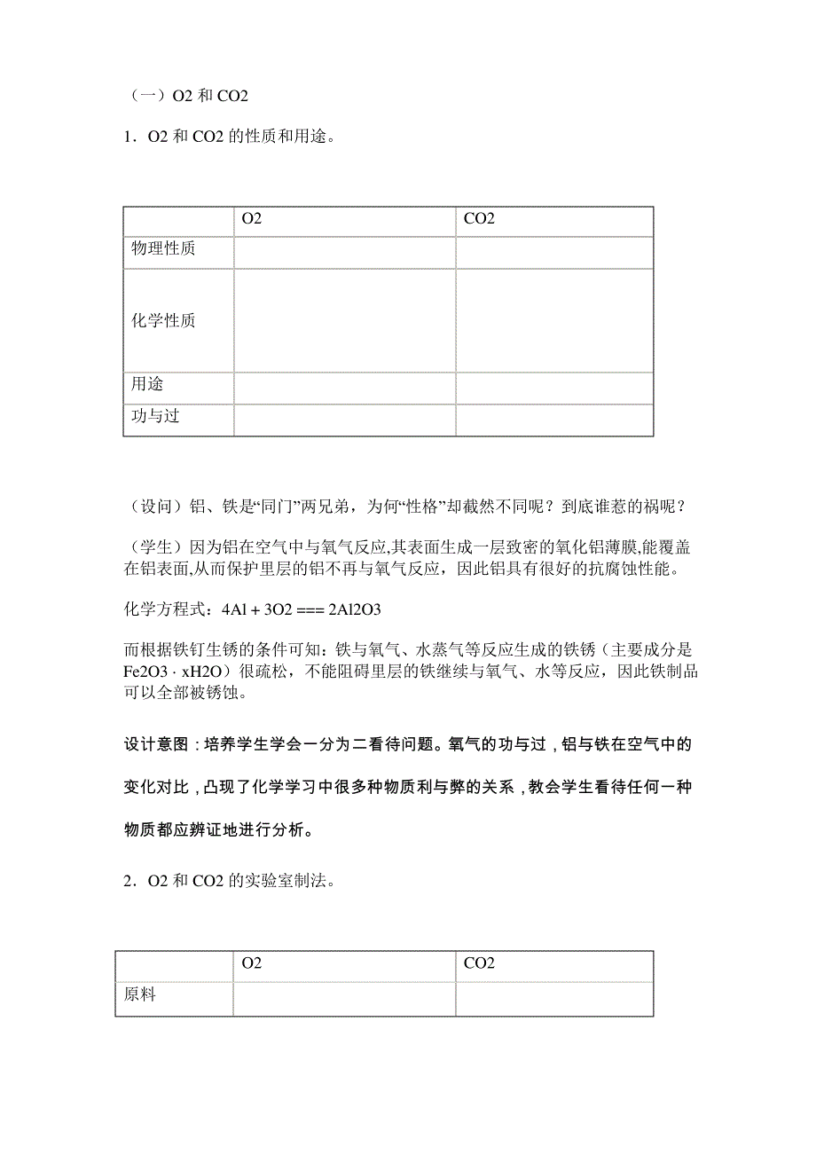 《身边的化学物质》专题复习课的教学设计_第4页