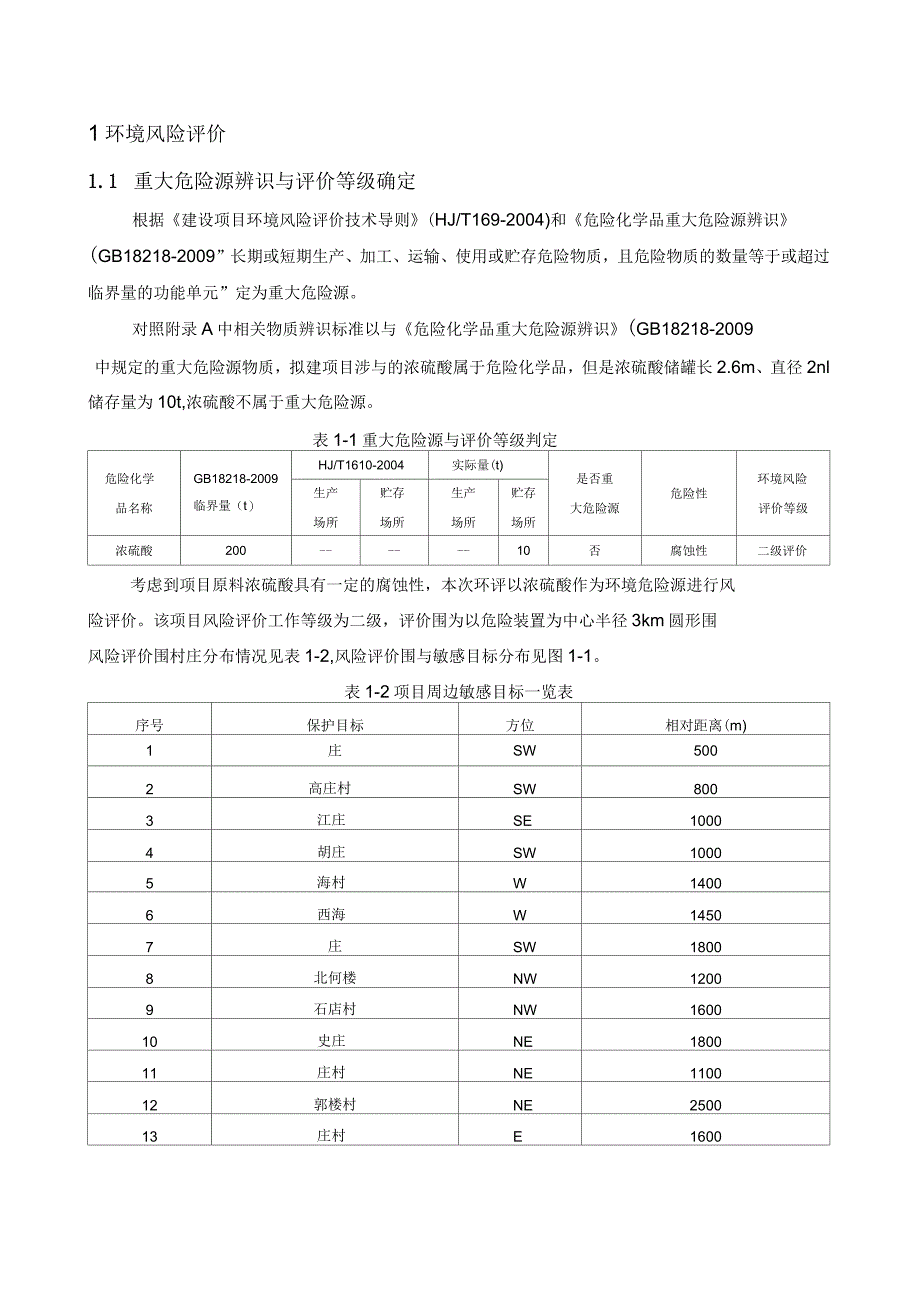 环境风险评估方案报告_第1页