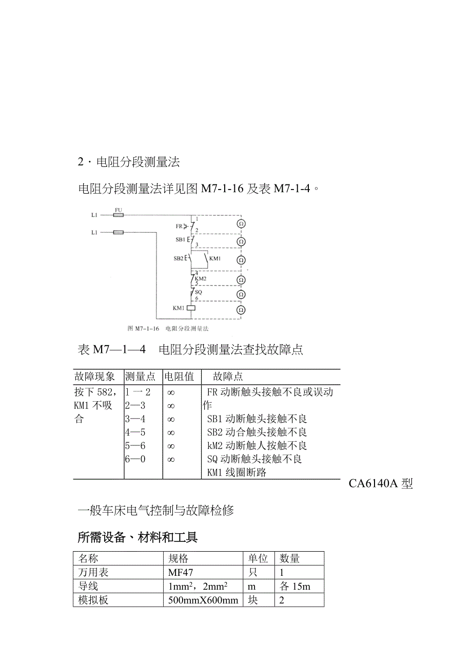 典型机床电气的安装与维修_第3页