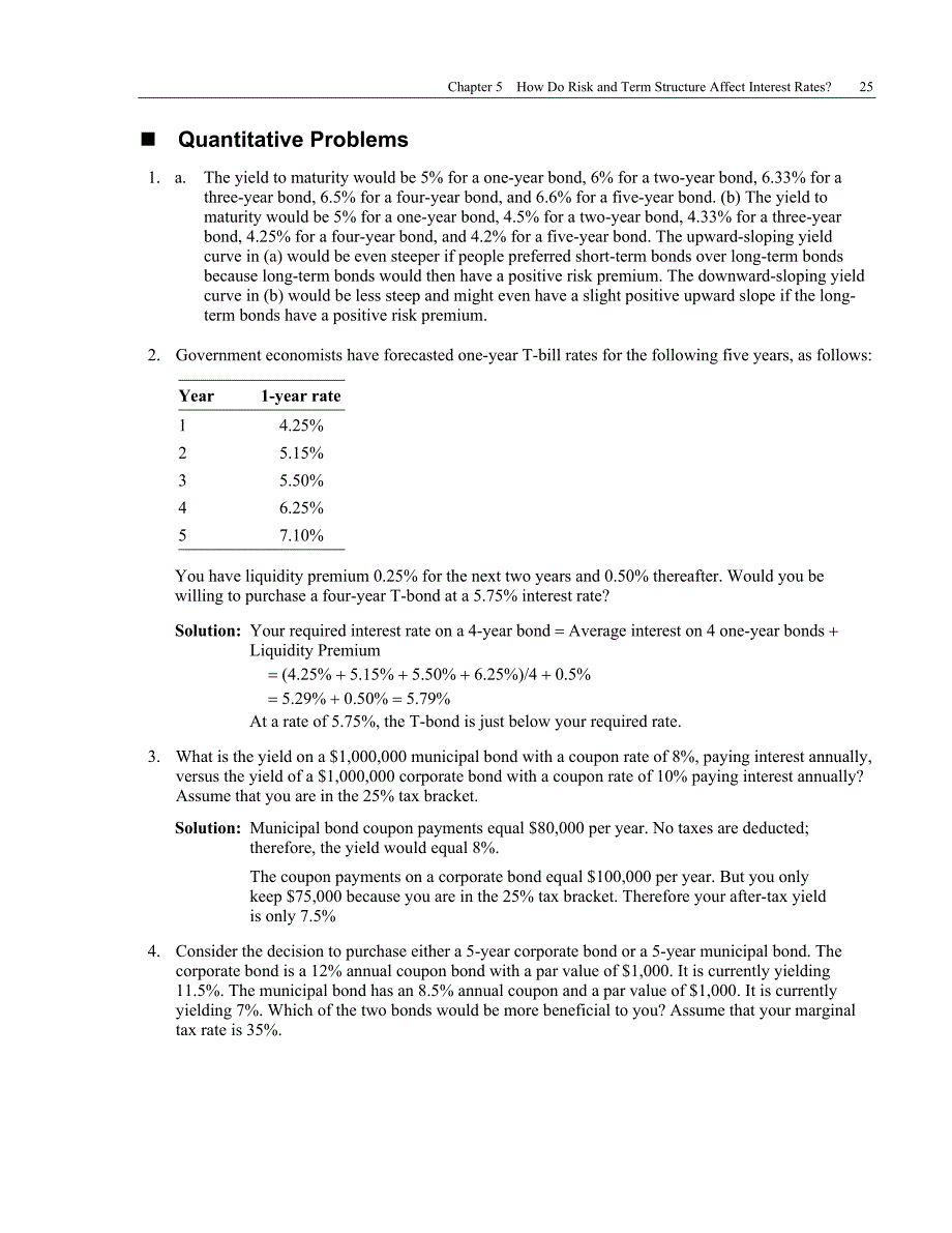 金融市场英文教学课件：Chapter 5 How Do Risk and Term Structure_第3页