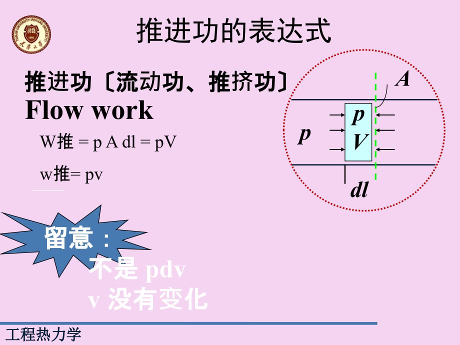 热力学第一定律4热力学焓开口系能量方程ppt课件_第4页