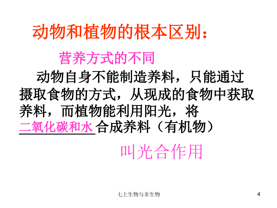 七上生物与非生物课件_第4页