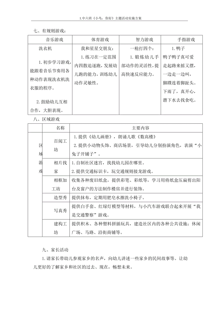 中六班《我们居住的地方》主题活动方案_第3页