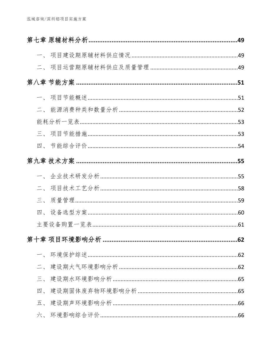 深圳铝项目实施方案_第5页