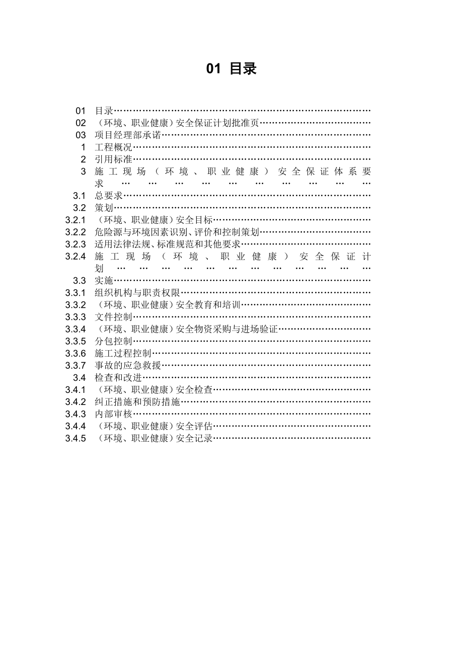 204地块项目基坑围护及桩基工程安全生产保证计划_第2页