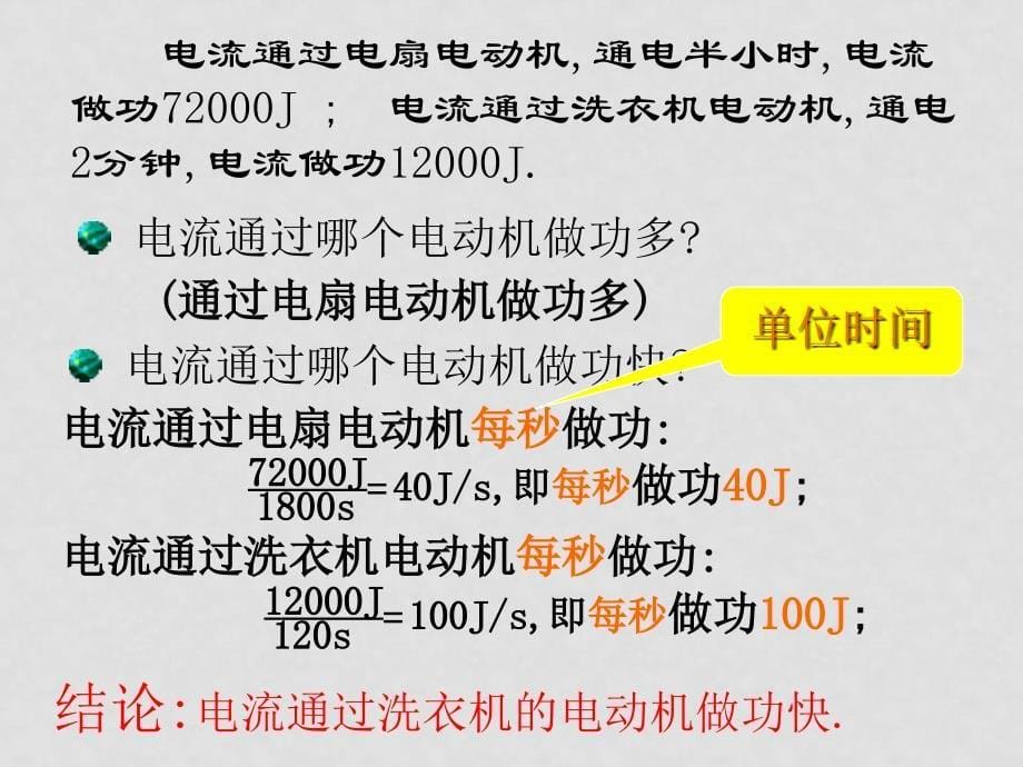 九年物理级十五章第二节电功率教学课件苏科版_第5页