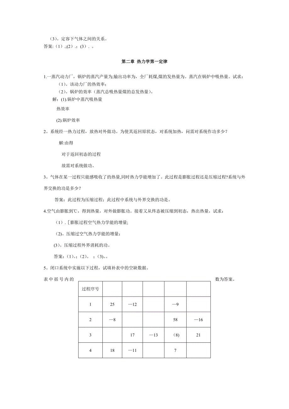 工程热力学课后题答案_第2页