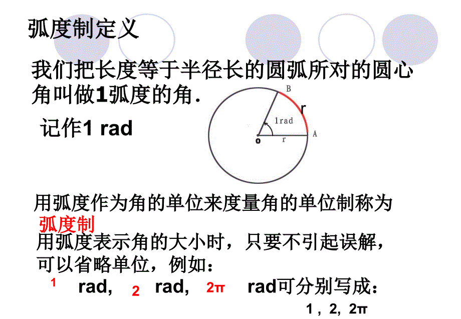 112弧度制课件_第3页