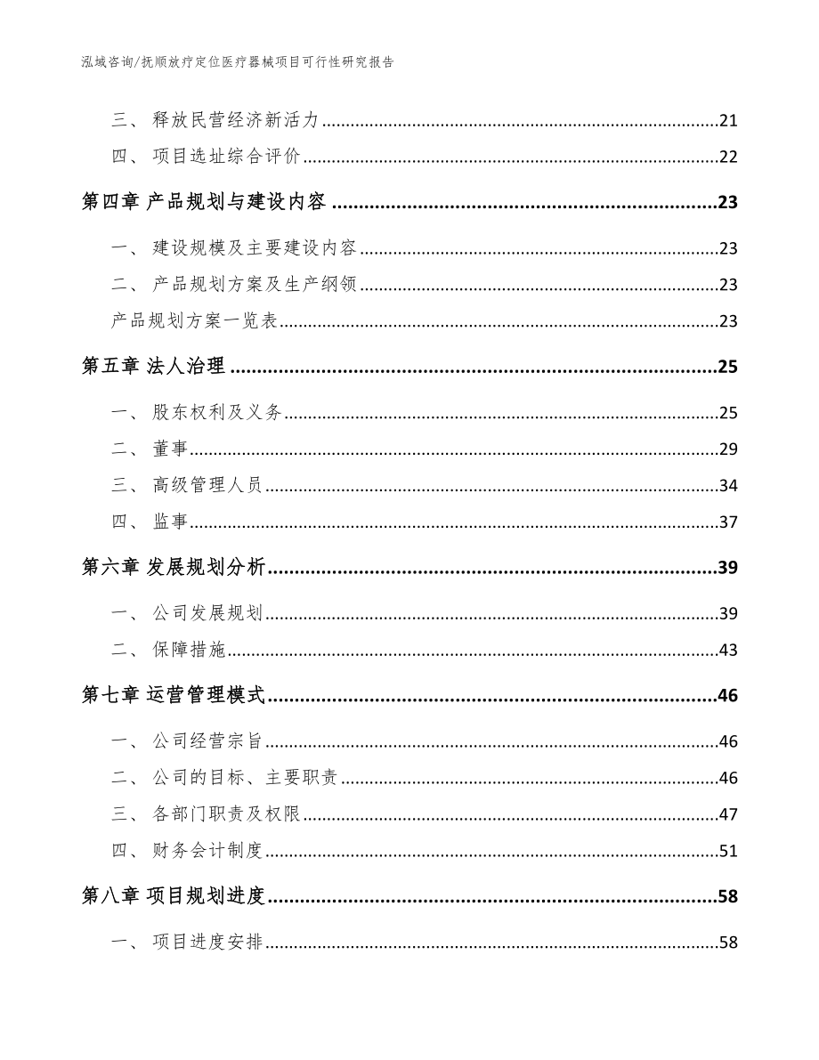 抚顺放疗定位医疗器械项目可行性研究报告（参考模板）_第3页