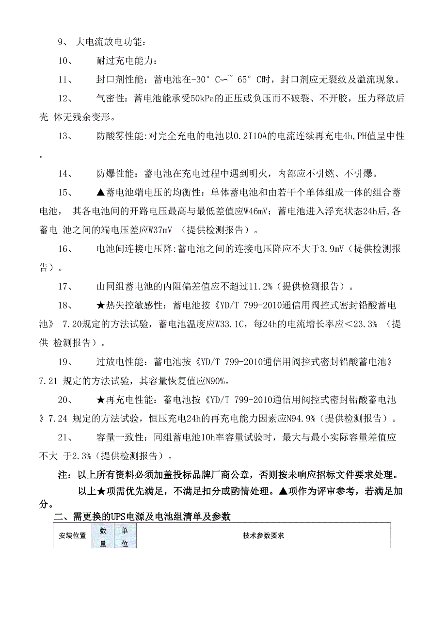 更换维修UPS电源及电池用户需求书_第3页