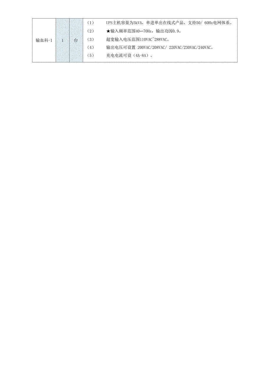 更换维修UPS电源及电池用户需求书_第4页