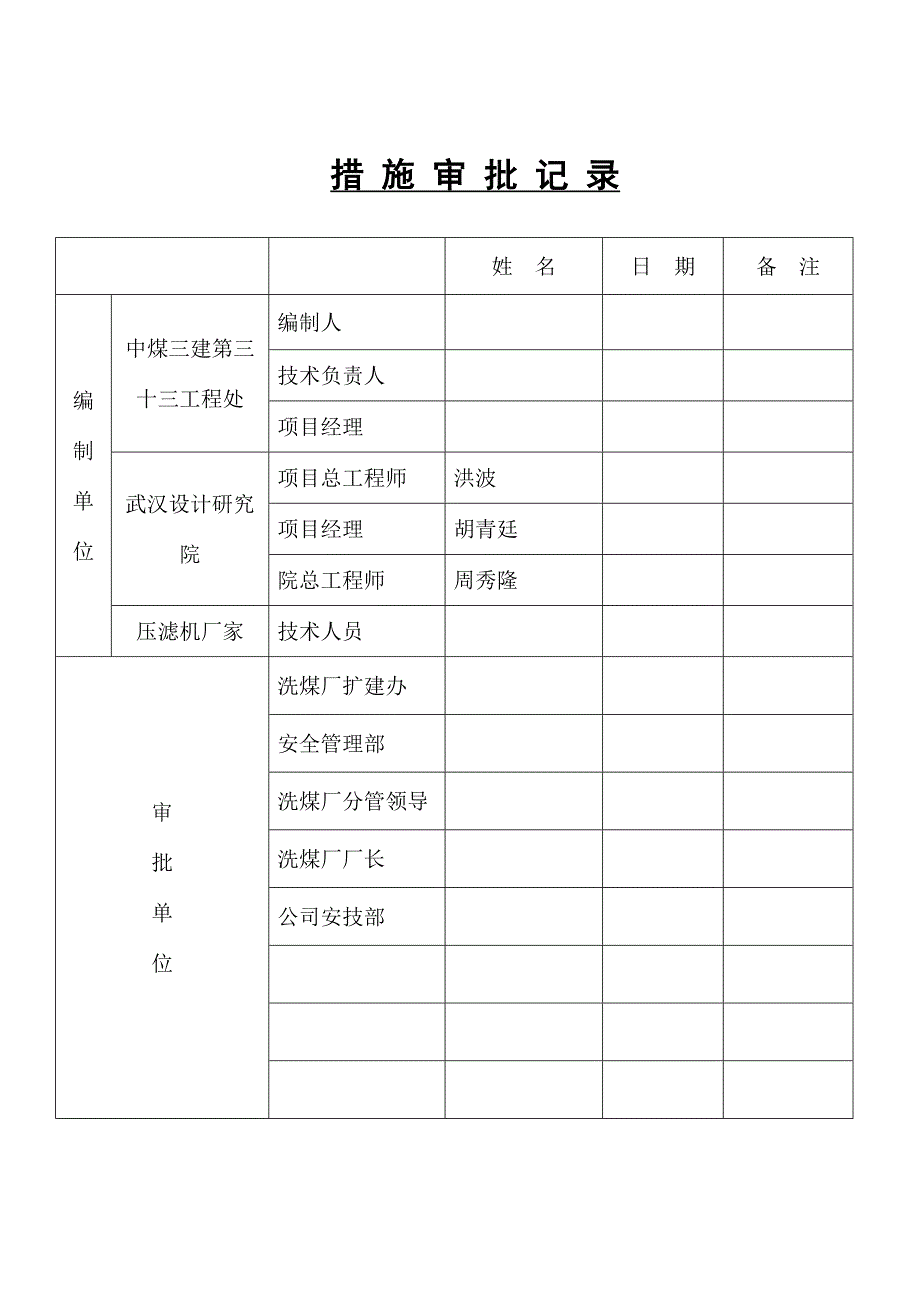 任家庄老压滤车间新增压滤机吊装施工方案_第2页