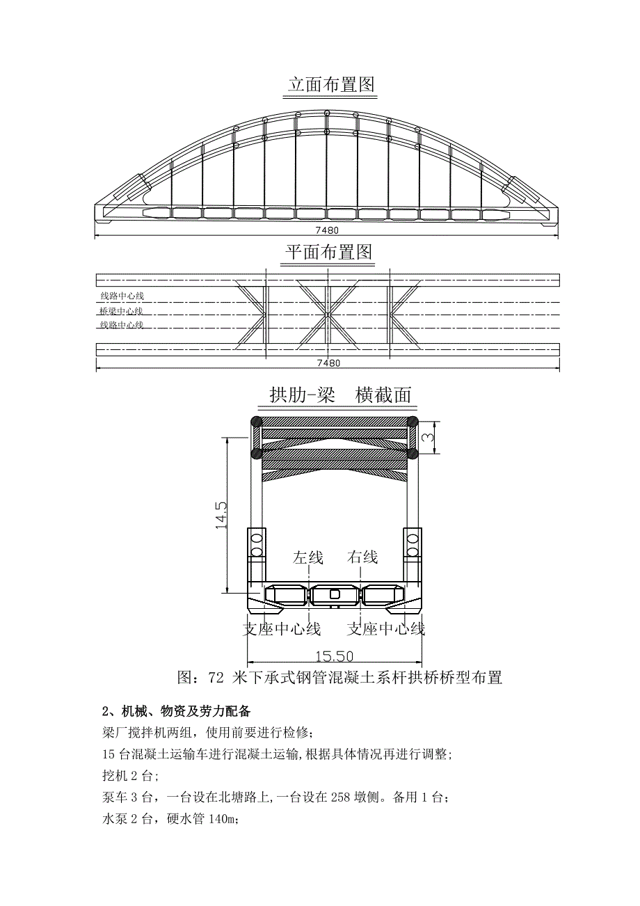 【建筑施工方案】172m系杆拱系梁混凝土施工方案_第2页