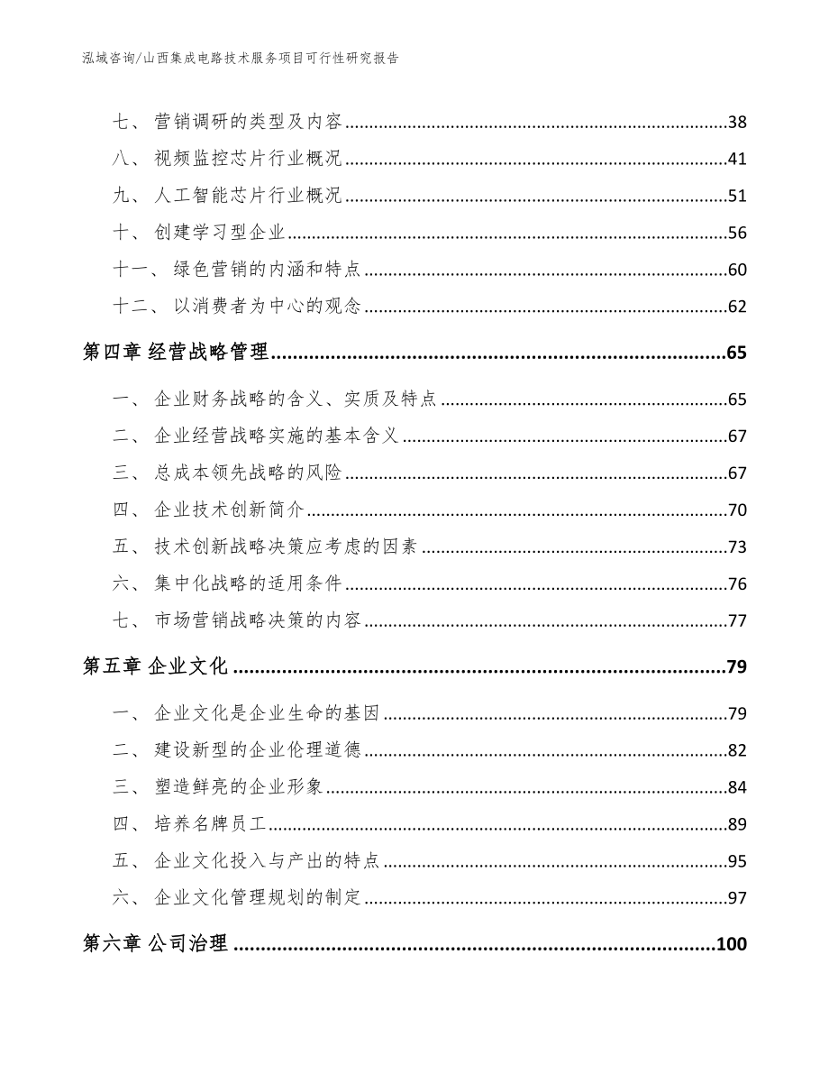 山西集成电路技术服务项目可行性研究报告范文参考_第2页