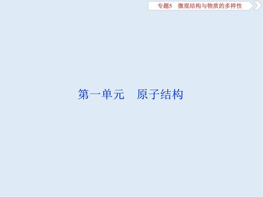 版浙江新高考化学选考总复习课件：专题5 第一单元　原子结构_第2页