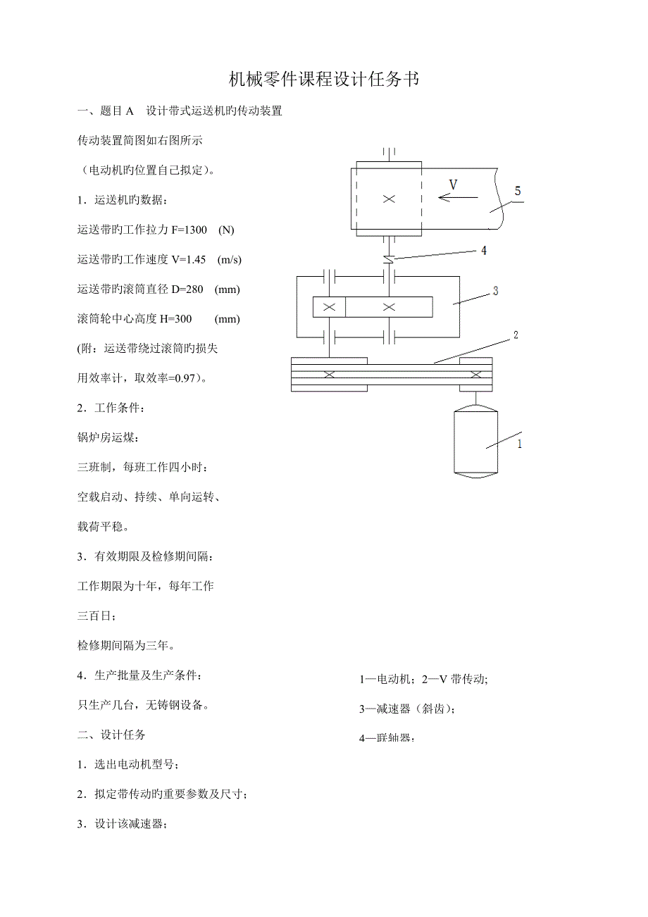 机械零件优质课程设计范本_第1页