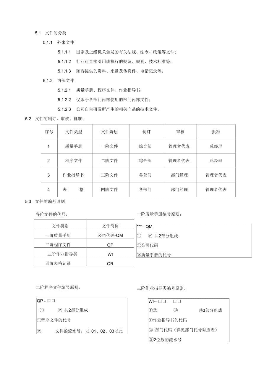 ISO程序文件全套_第5页