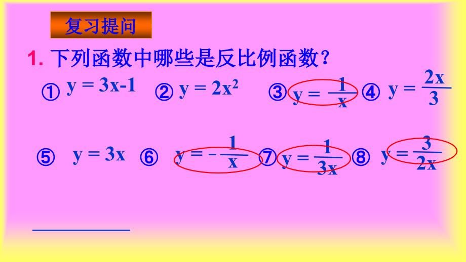 反比例函数图像与性质的复习-课件_第2页