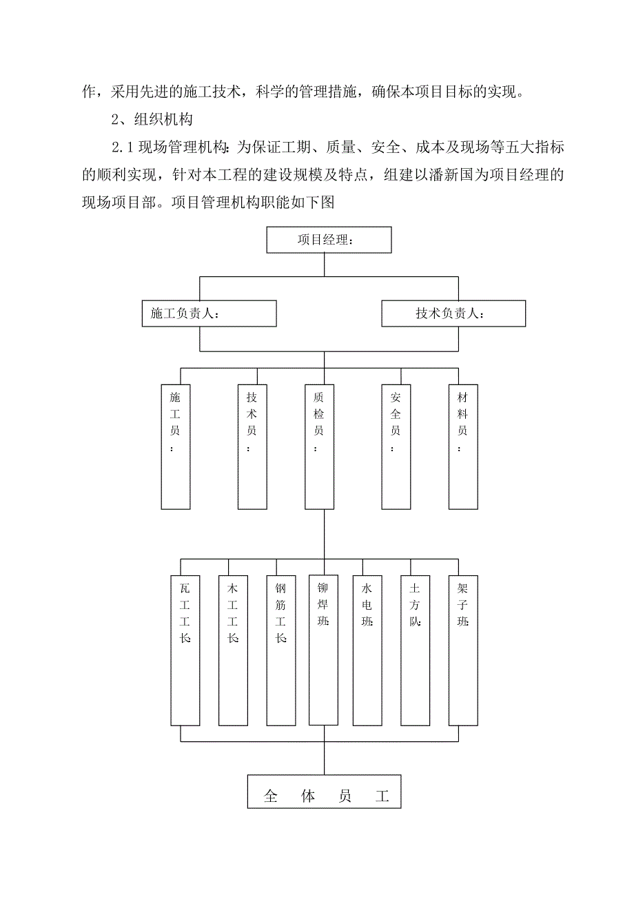 污水处理池施工组织设计_第2页