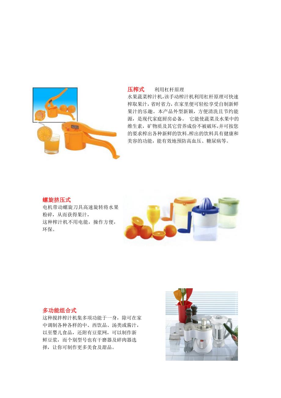 榨汁机原型分析报告(优).doc_第2页