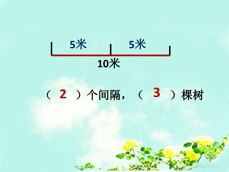 五年级上册数学课件植树问题两端都栽人教版共15张PPT_第4页