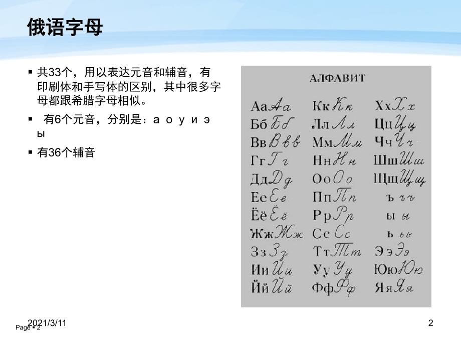 俄语入门基础_第2页