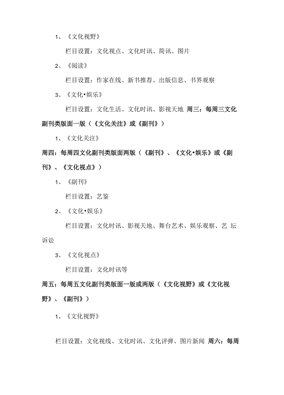 全国主要报纸文化副刊版面设置情况介绍_第3页