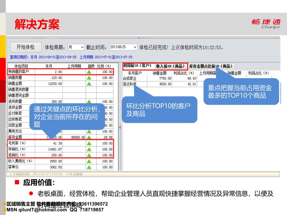 用友畅捷通T1财贸宝价值亮点_第4页