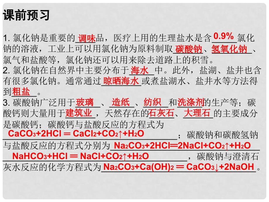 九年级化学下册 第十一单元 盐 化肥 课题1 生活中常见的盐 课时1 常见的盐课件 （新版）新人教版_第2页