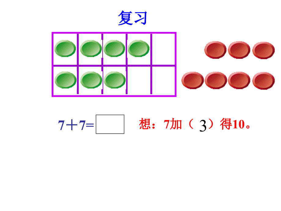 一年级上册-_20以内进位加法练习(凑十法)_第3页