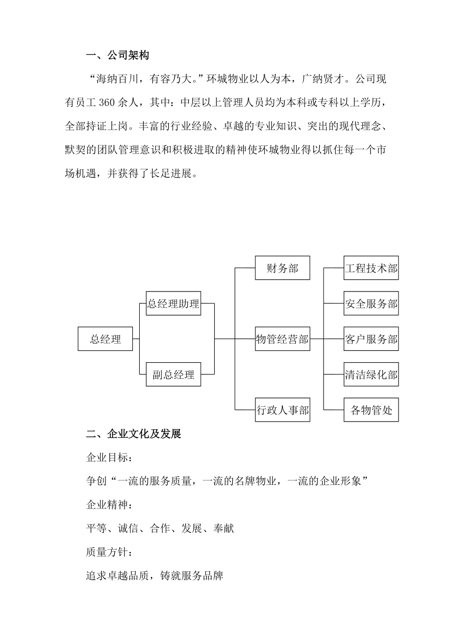 某县行政中心大楼物业管理投标书_第3页