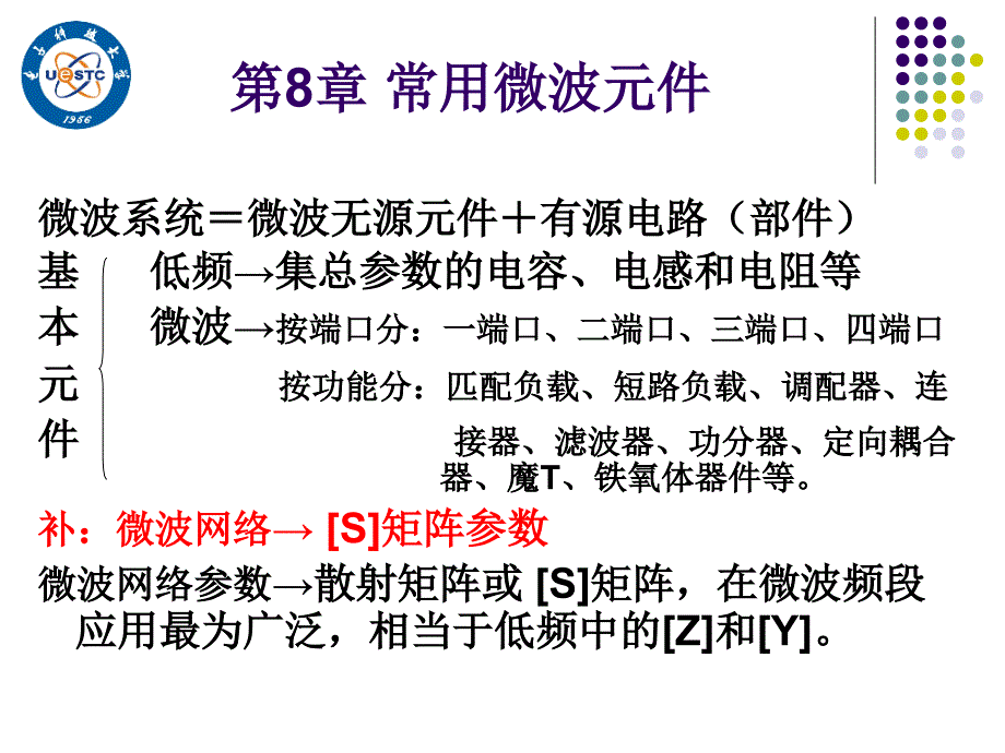 微波技术基础第24次课资料课件_第2页