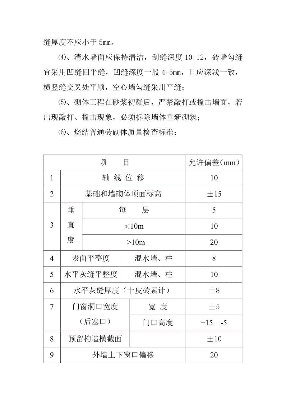 砖砌体工程施工技术交底.doc_第4页