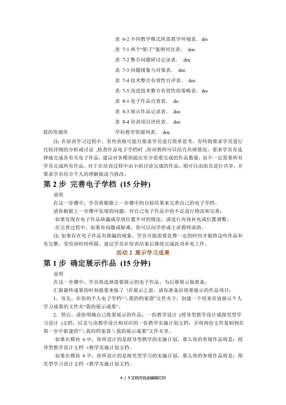 模块8成果整理及展示_第4页