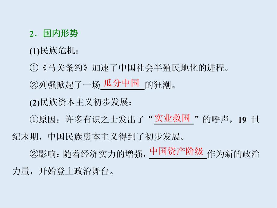 高中历史人民版选修1课件：专题九 一 、酝酿中的变革_第3页