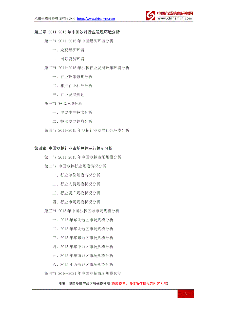 2016沙棘行业深度调查及发展前景研究报告_第3页