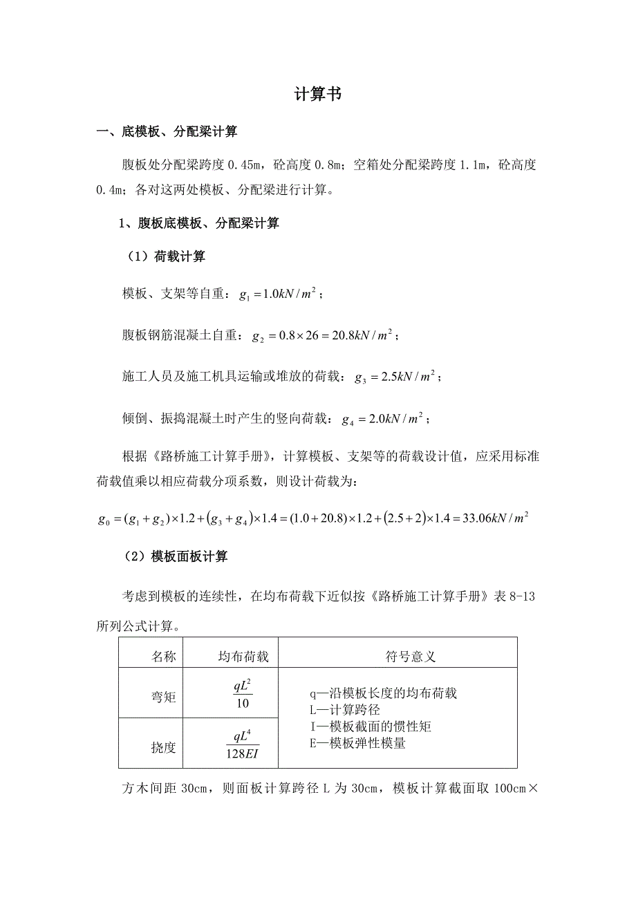 13m现浇空心板梁支架计算书_第2页