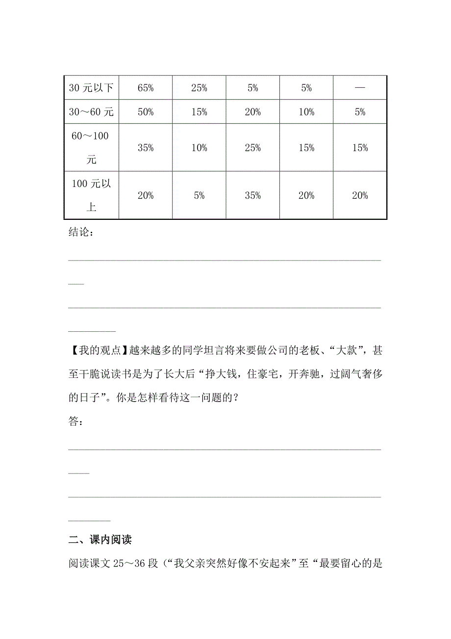 我的叔叔于勒测试题.doc_第2页