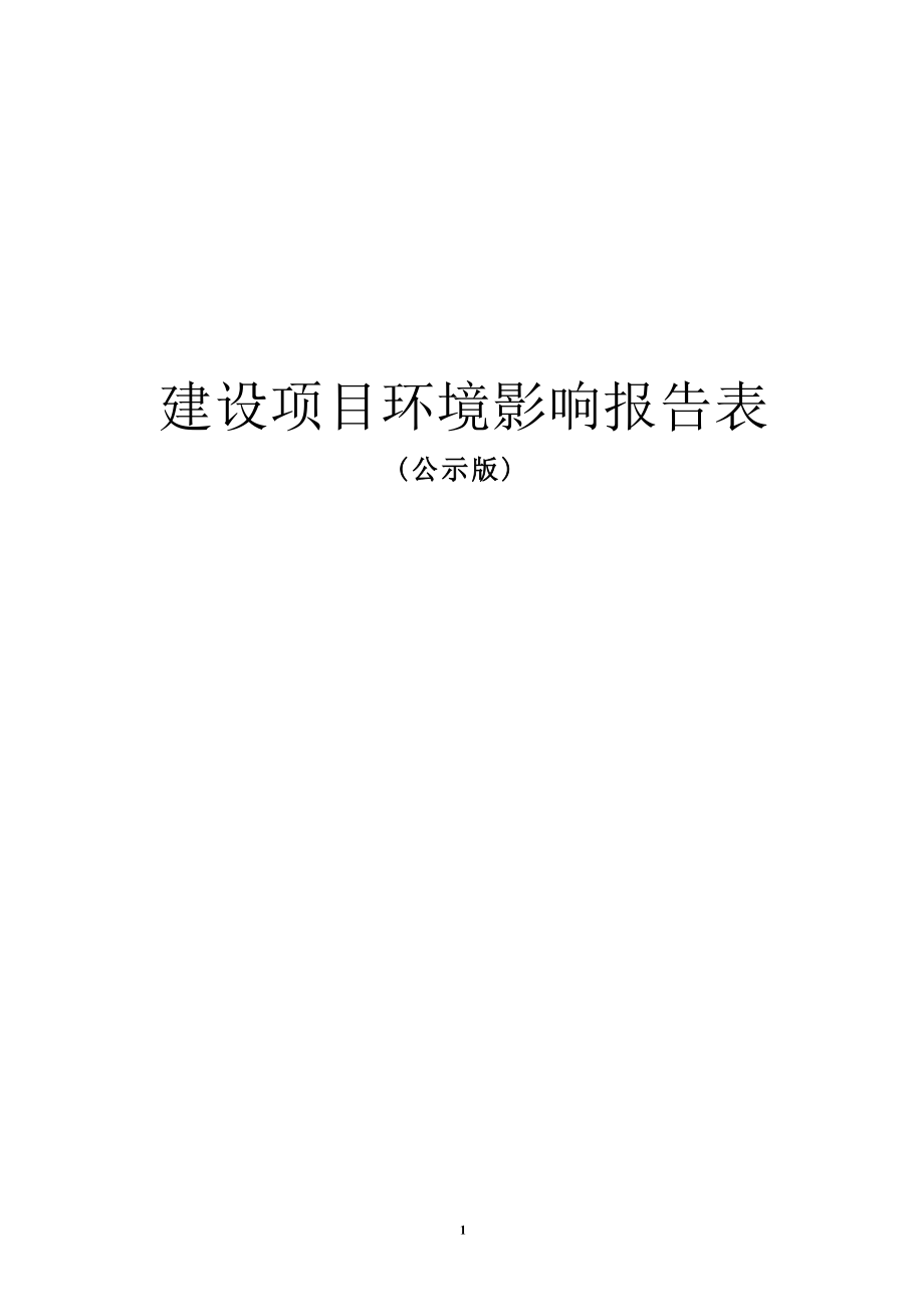 普定县艾珀耐特瓦厂项目环评报告.docx_第1页